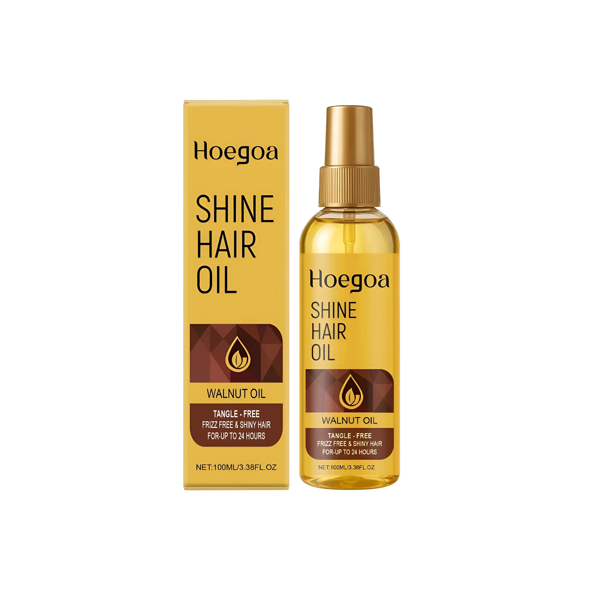 Shine Hair Oil conditioner in 100ml bottle with natural oil formula for smooth hair