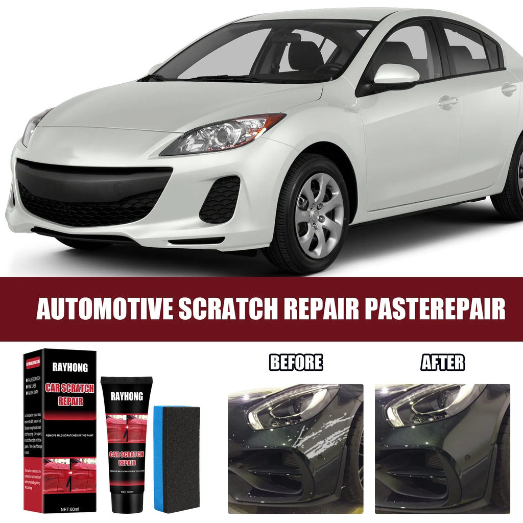 60ml car scratch repair wax kit with applicator for paint surface maintenance