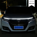 12V car LED start scan streamer light strip in blue, ice blue, red or white, 1.2m to 2.4m, universal fit