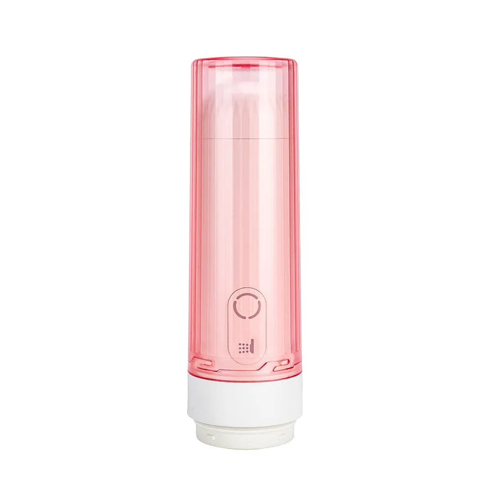 Portable waterproof electric handheld cleaning device in white with Type-C charging port