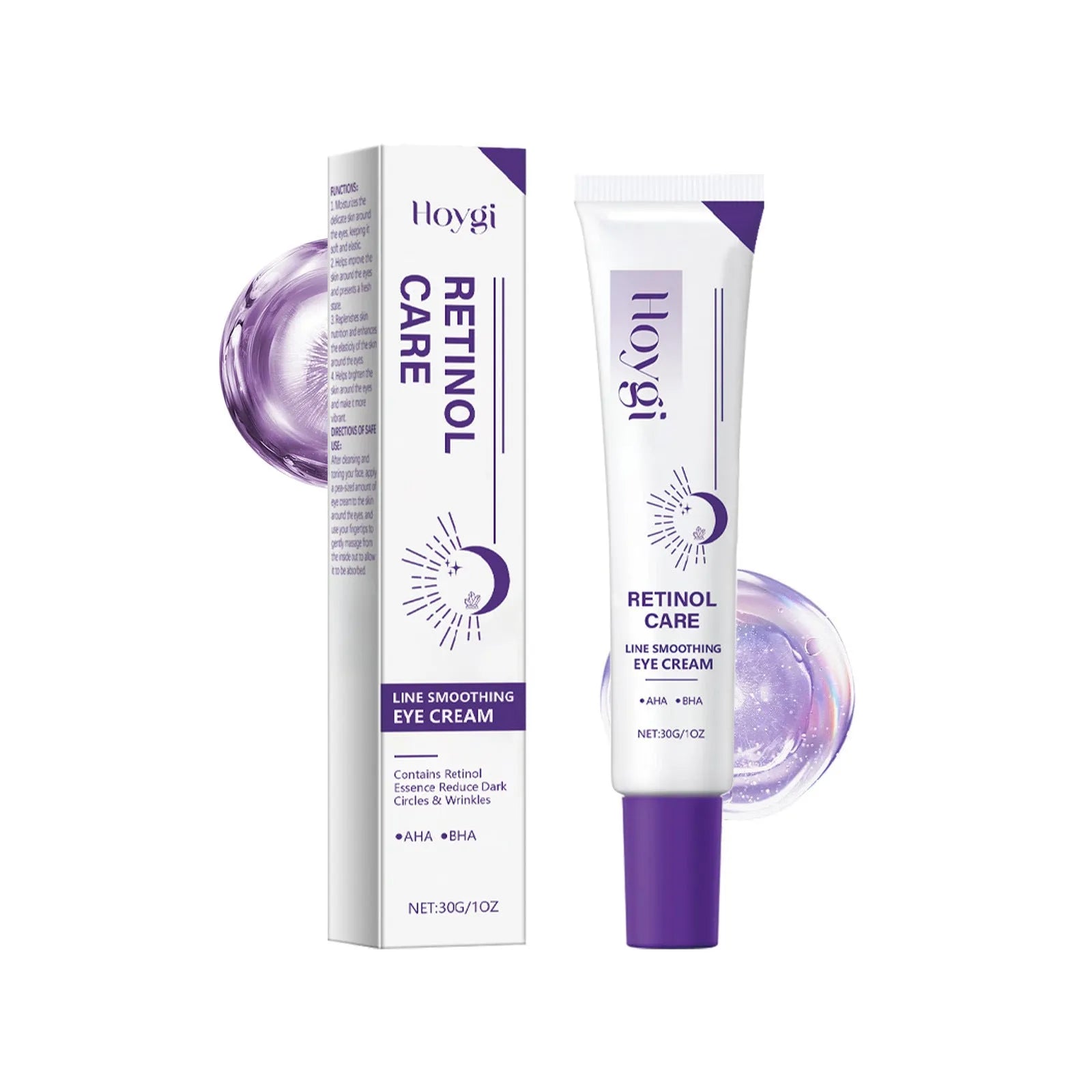 30g jar of moisturising and nourishing eye cream for facial skincare