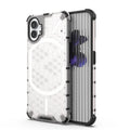Honeycomb transparent drop-resistant phone case for Nothing Phone 1 and Nothing Phone 2, back cover with anti-fall design