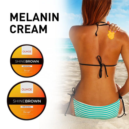 Luxurious tanning gel formula with aloe vera and wheat extracts for a radiant, sun-kissed glow