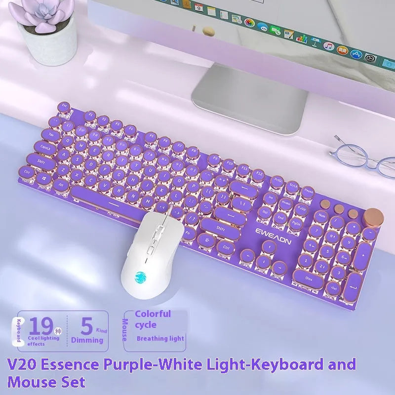 Matcha green 87-key mechanical gaming keyboard with aluminium frame and white backlighting on a desk.