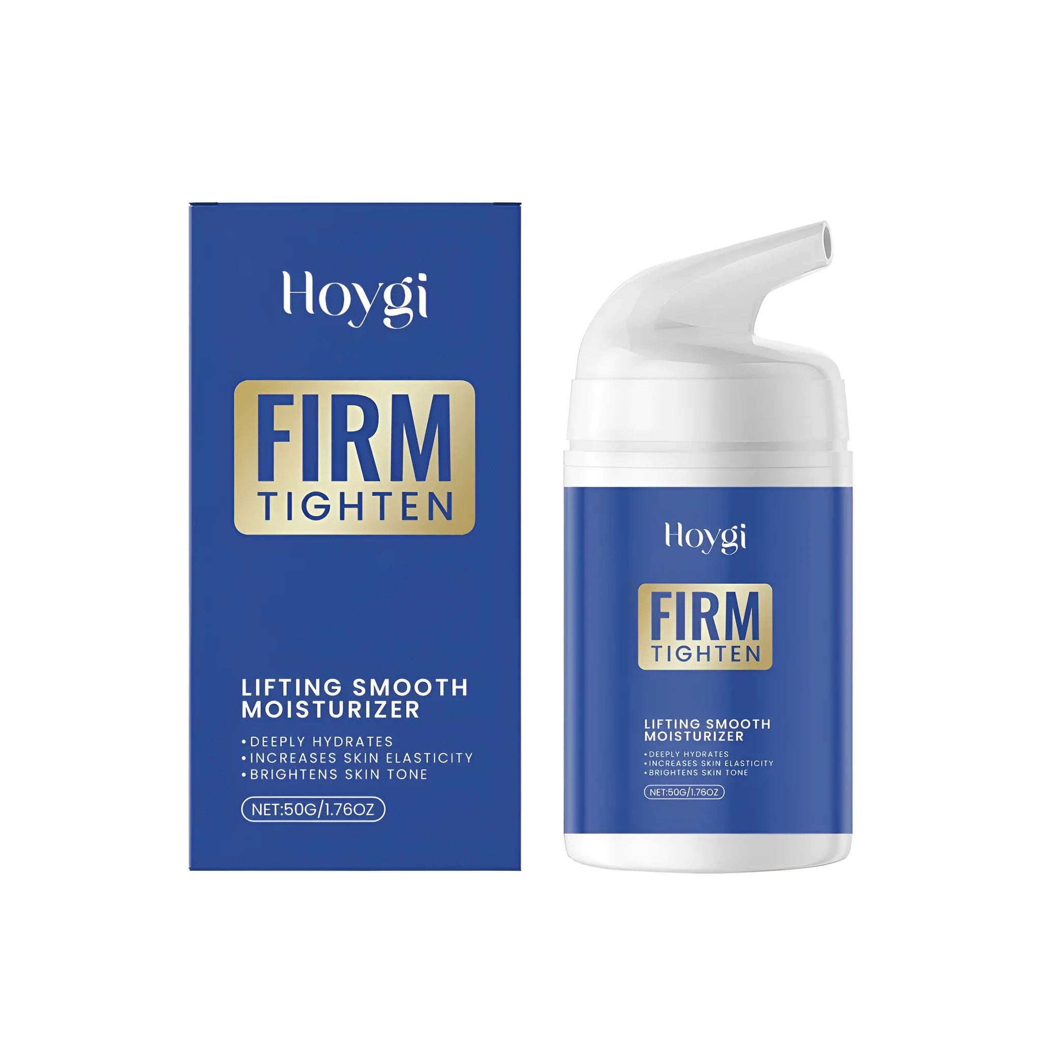 50g tube of lifting smooth moisturiser cream with hyaluronic acid and shea butter.
