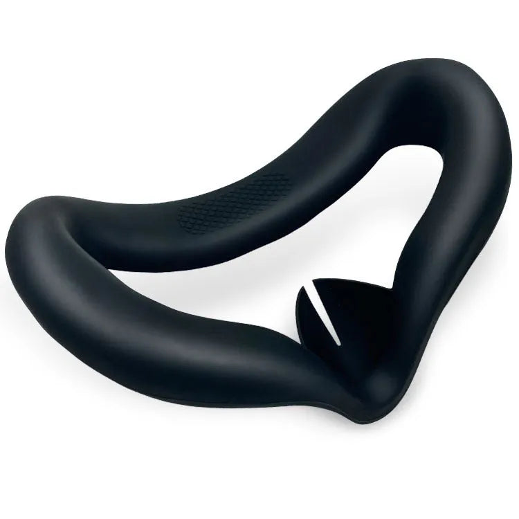 Black silicone glasses host accessory set with protective cover, eye mask, handles, and button caps for VR equipment
