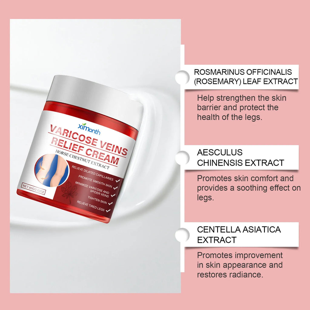 Two 80g tubes of leg moisturising cream for general skin types