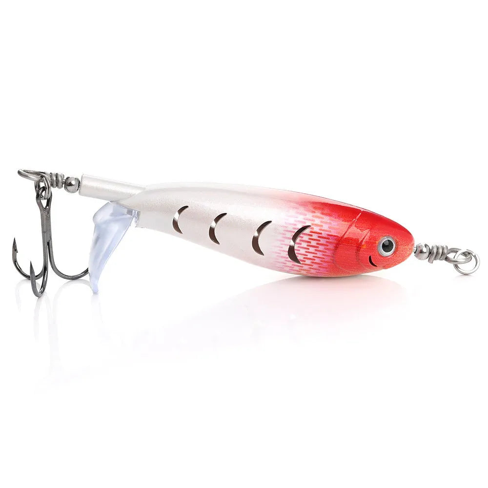 7.5cm soft plastic fishing lure in various colours for road fishing.