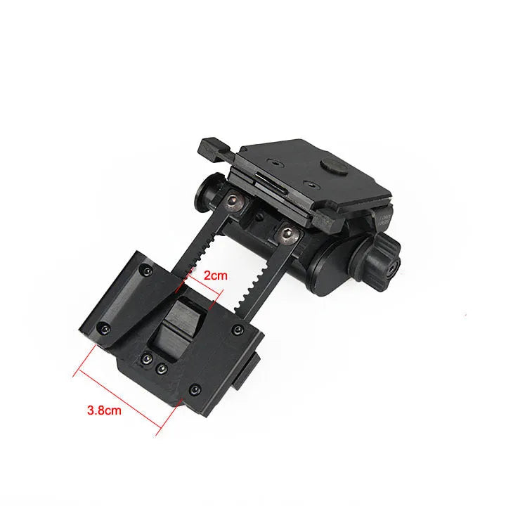 L4 G24 fast helmet mount with OPS breakaway base for night vision devices