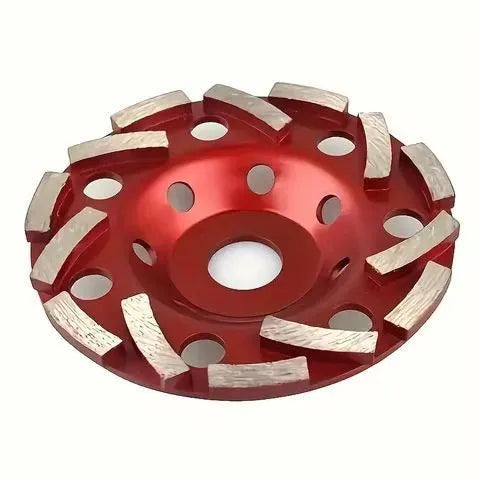 5-inch 125mm diamond bowl grinding plate for concrete, marble, and granite stone processing