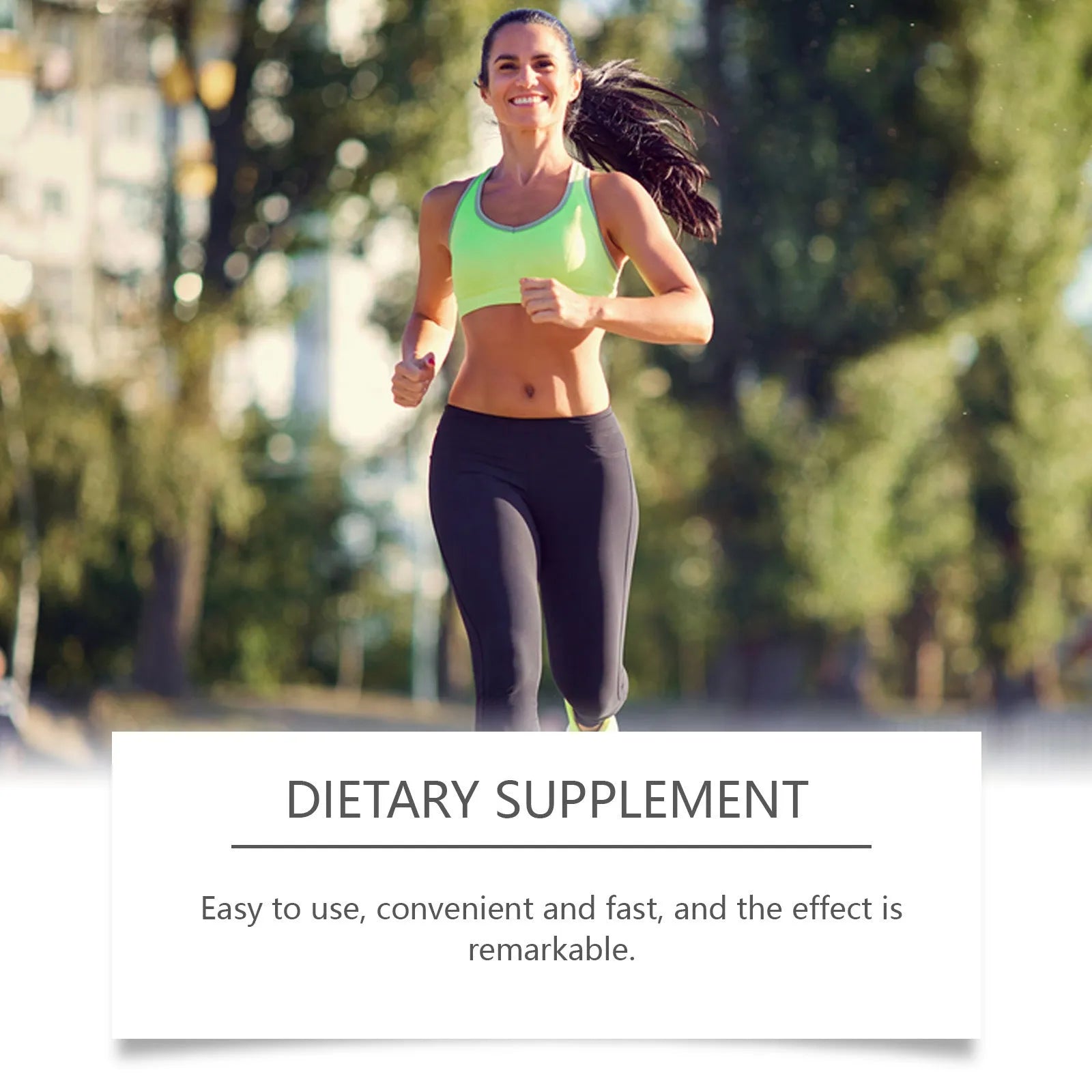 Googeer Body Treatment dietary supplement bottle, 60ml capacity, 3.3cm diameter