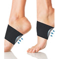 PU elastic foot bandage for arch support, shown in Ordinary Style and Full Heart Style designs.