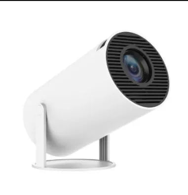 Barrel Machine Hy300 smart Android projector white with remote and adapter