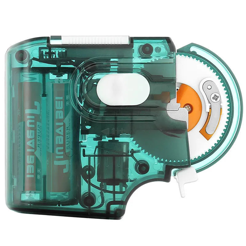 Electric automatic fishing hook tier device with PC shell in lake blue colour variant