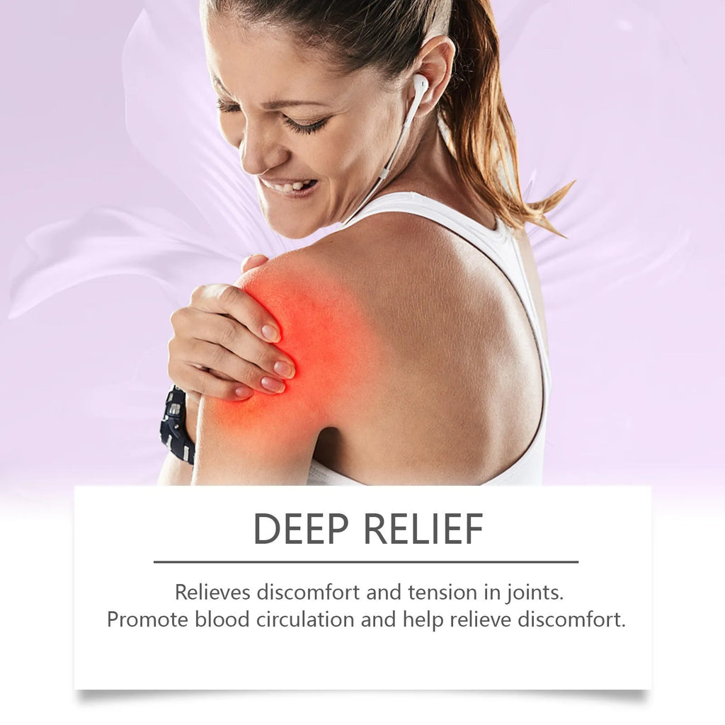 100g tube of cooling massage gel for joint, knee and elbow care