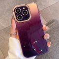 Soft environmentally friendly iPhone case in multiple colours showing 5G compatibility and fall prevention features