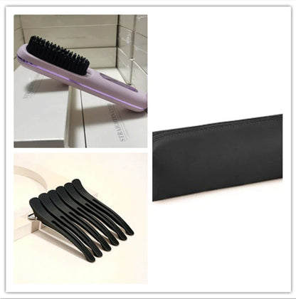 Cordless Hair Straightener Brush with Wireless Design, Advanced Heating Technology, and High-Capacity Battery for Effortless Salon-Quality Styling