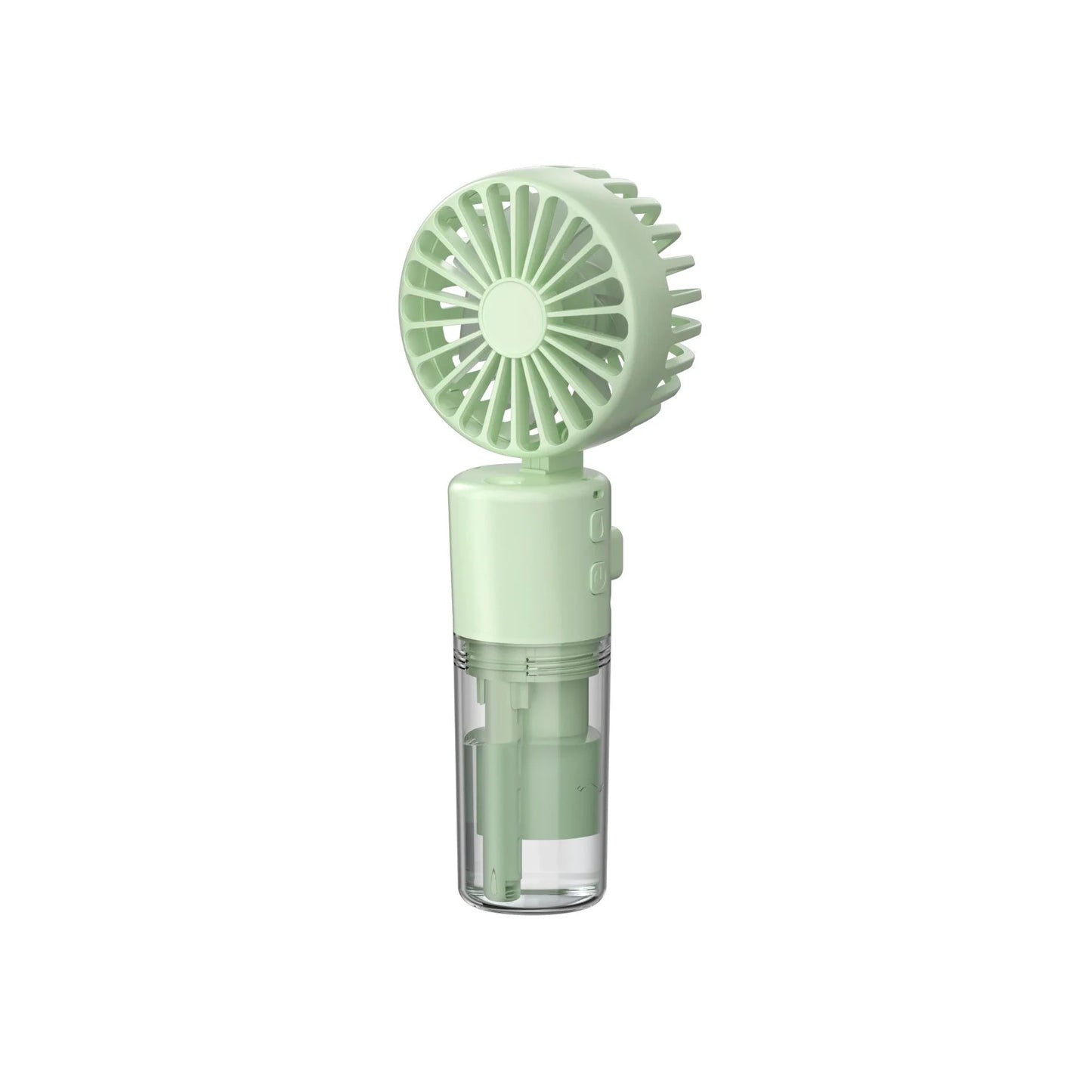 Portable Handheld Mist Fan with 4 Adjustable Wind Speed Settings for Outdoor Cooling and Hydration