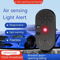 Black car door reminder with infrared sensor for vehicle safety