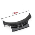 Mercedes-Benz C-Class GLC armrest storage box replacement panel in silver, black, and carbon finishes