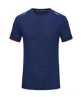Men's ice silk quick-drying work T-shirt in loose fit pullover style available in eight colours