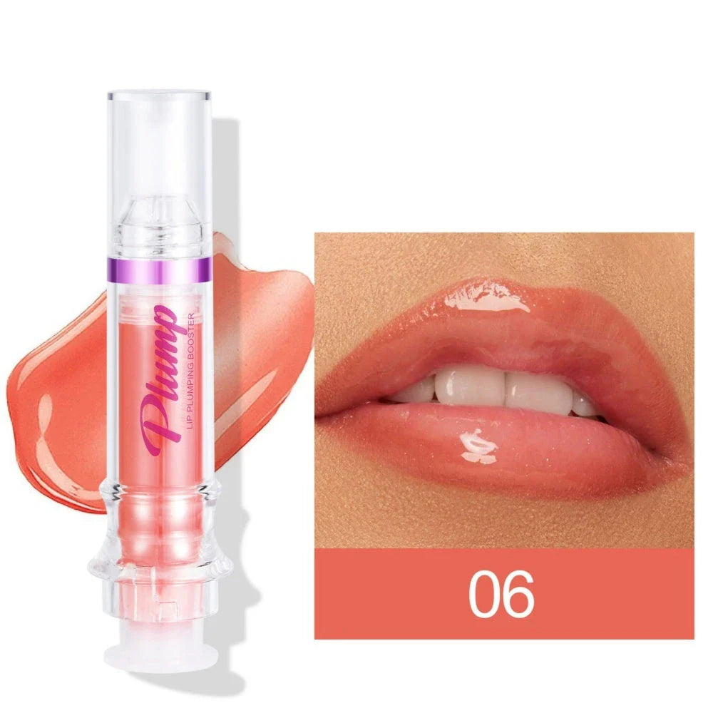 Kissably Soft Liquid Lipstick in various shimmery colors, creating a vibrant and hydrating lip look