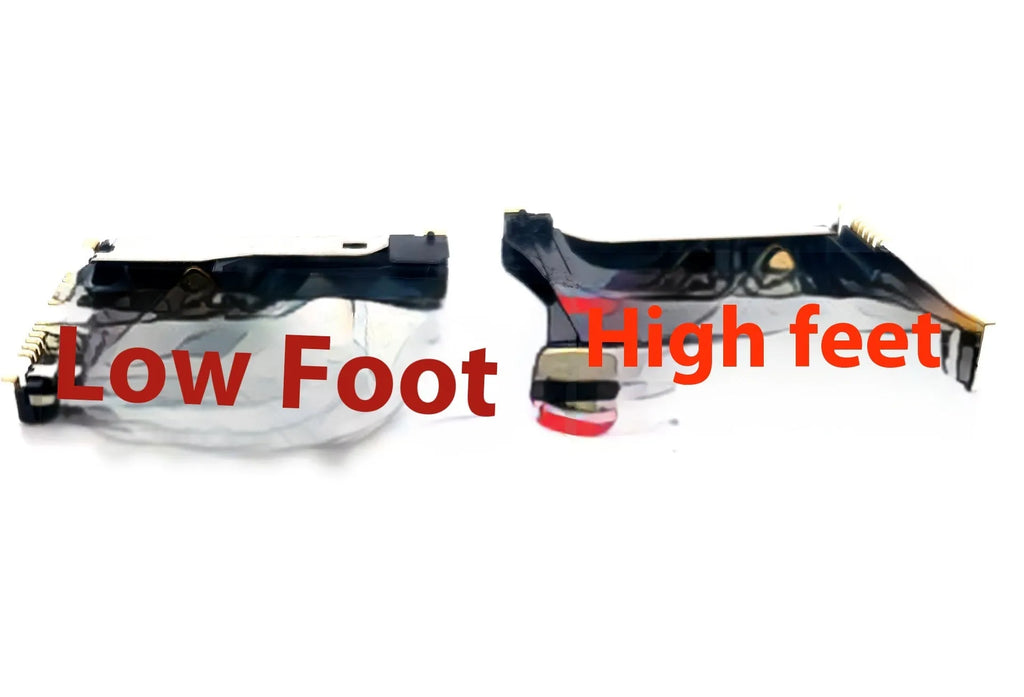 Alloy camera memory card slot replacement component showing metal construction
