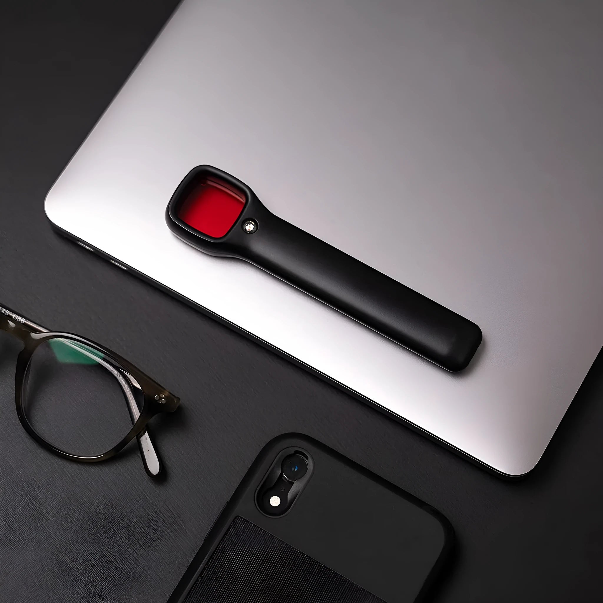 Anti-surveillance detector wireless signal infrared camera scanning device black colour USB rechargeable