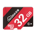 Red TF memory card 32GB Class10 for driving recorder storage