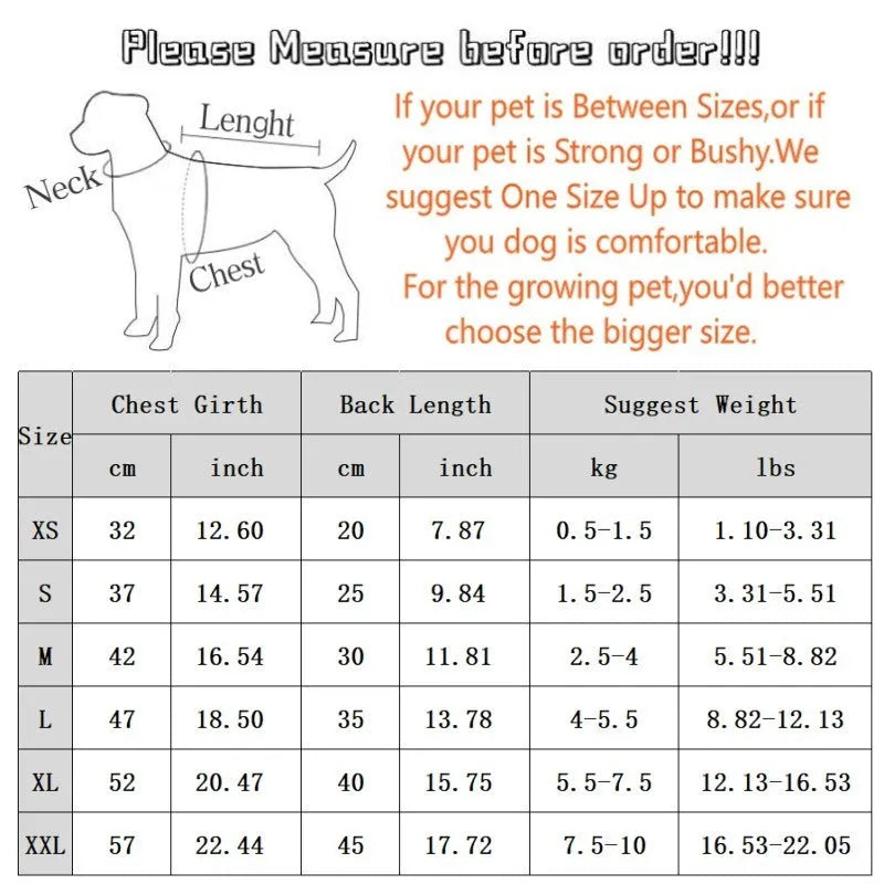 Cute bear striped four-legged dog pyjamas in blue for small to medium pets