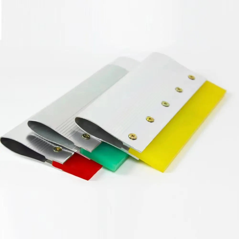Green aluminium alloy squeegee with 50cm metal blade for window cleaning