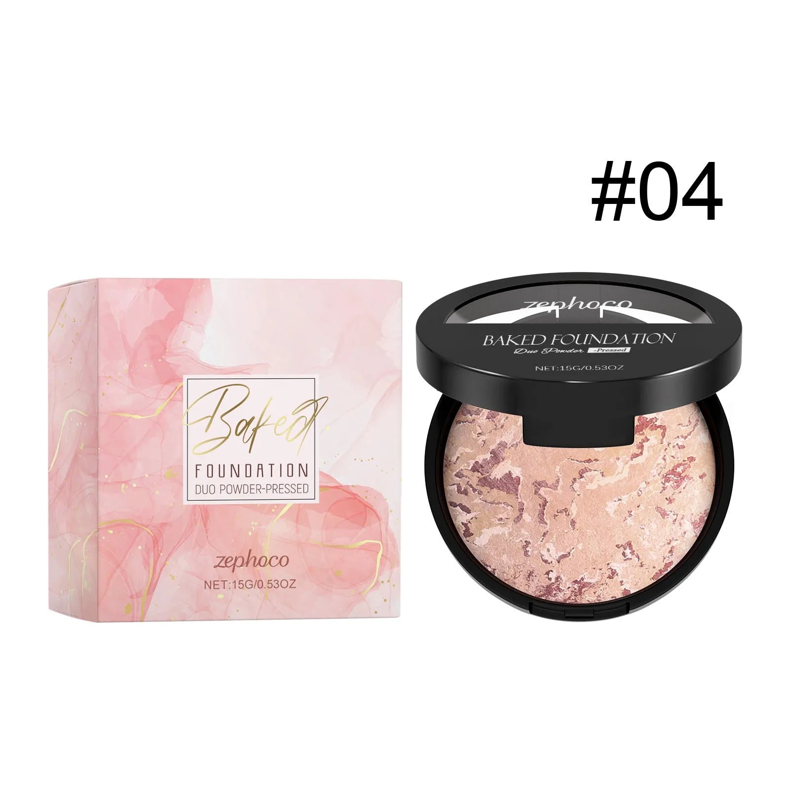 Light thin fit concealer powder 15g in seven colour options #01 to #07 in compact packaging