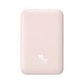 Magnetic wireless fast charging power bank with silicone non-slip material in five colour options