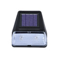 Solar outdoor LED wall lamp IP65 deck light 75x70x50mm for courtyard garden stairs and fence