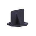 Small square cast iron wood splitter for kindling on a wooden background