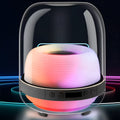 Multimedia desktop Bluetooth speaker in white with USB and radio functions, three sizes available