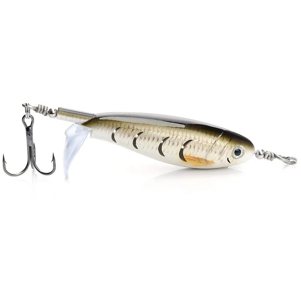 7.5cm soft plastic fishing lure in various colours for road fishing.