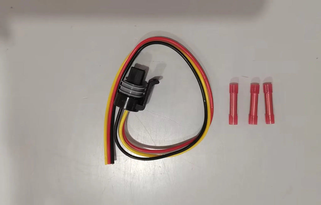 Ford F6TZ-9F838-A engine oil pressure sensor with electrical connector