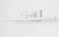 LED bathroom mirror cabinet with integrated lighting in modern simple design