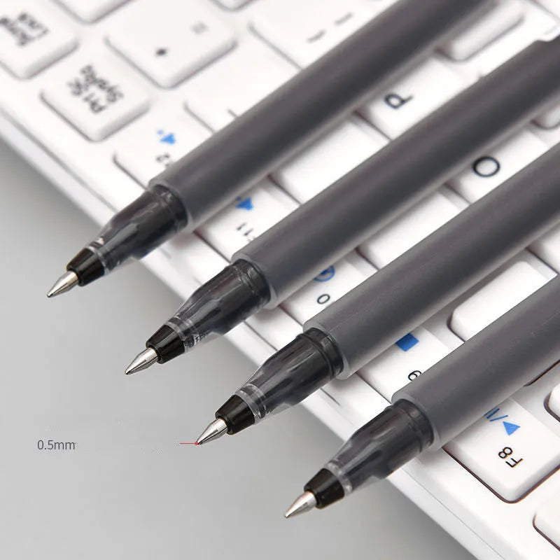 Xiaomi gel pen with 0.5mm black ink and plastic shell for office use