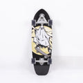 White maple wood street scooter deck showing 31-inch length dimensions