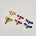 Stainless steel aircraft clip hardware pack with three different sizes for DIY repairs