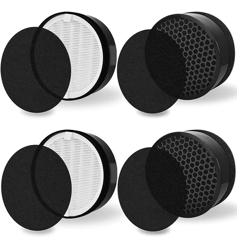 Levoit LV-H132 air purifier replacement filter accessory set with washable cotton.