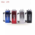 Metal car engine oil catch tank in red, blue, black, and silver colour options for modified vehicles.