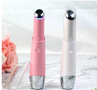 Rechargeable Vibrating Eye Massager with Thermal Massage for Dark Circles and Wrinkle Reduction