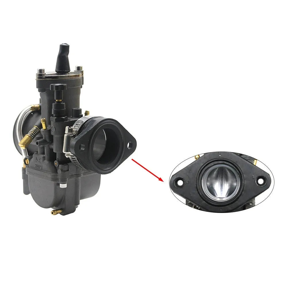 Carburetor intake manifold adapter 33mm 38mm for PWK PE KEIHIN ATV UTV