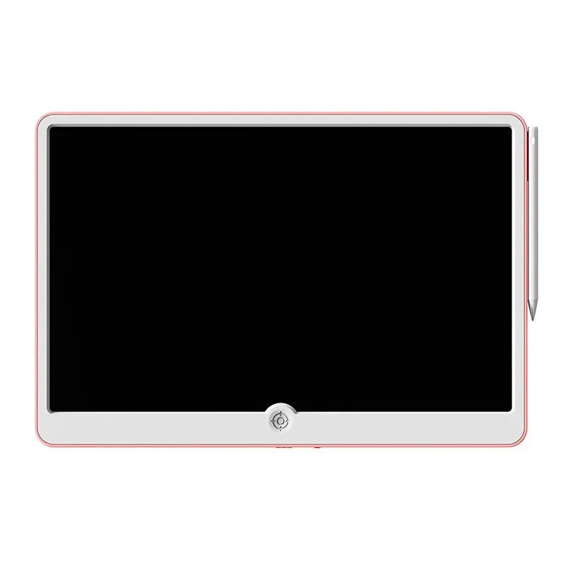 19-inch LCD children's drawing board in blue and white colour with stylus