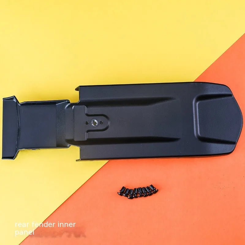Carbon fibre rear mudguard, tail fender, and inner plate kit for Light Bee electric off-road bicycle