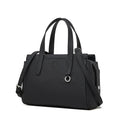 Genuine leather cowhide crossbody bag in horizontal square suitcase shape