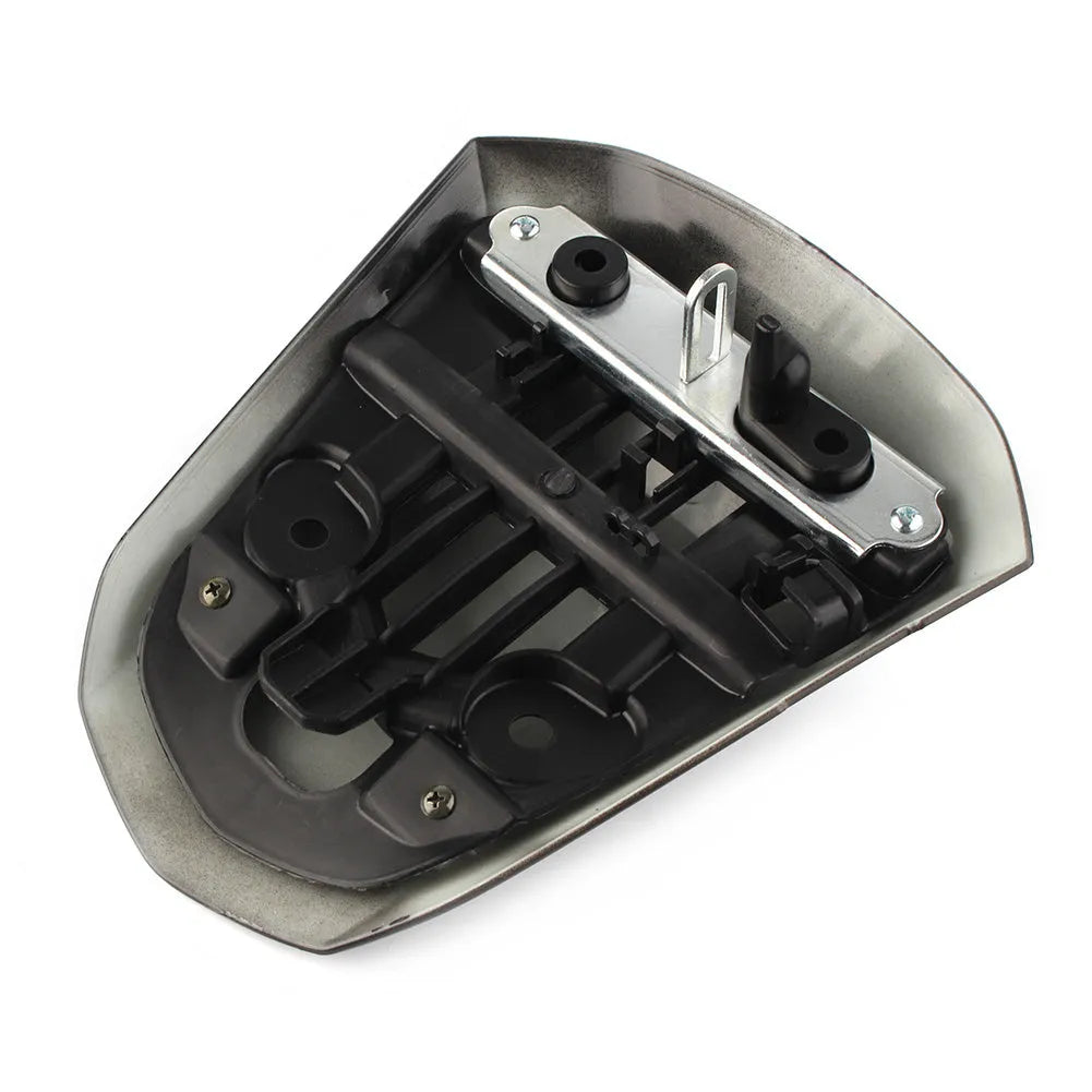 GSXR1000 motorcycle rear seat cowl cover in ABS plastic shown in multiple colour options.
